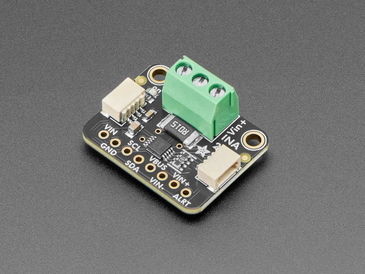 Adafruit INA238 Monitor de Voltaje y Corriente CC, STEMMA QT, 6349