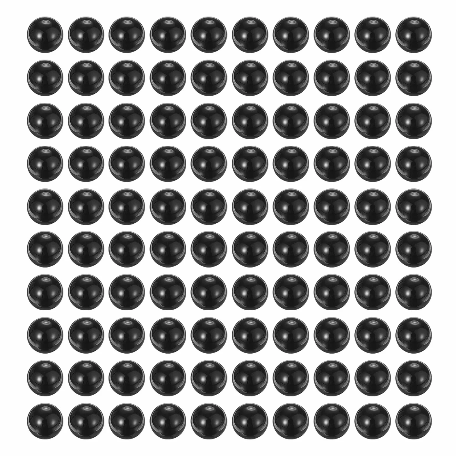 QUARKZMAN 100 Piezas de Bolas de Rodamiento Cerámicas de 2.5mm, Bola de Nitruro de Silicio Si3N4 de Precisión G5