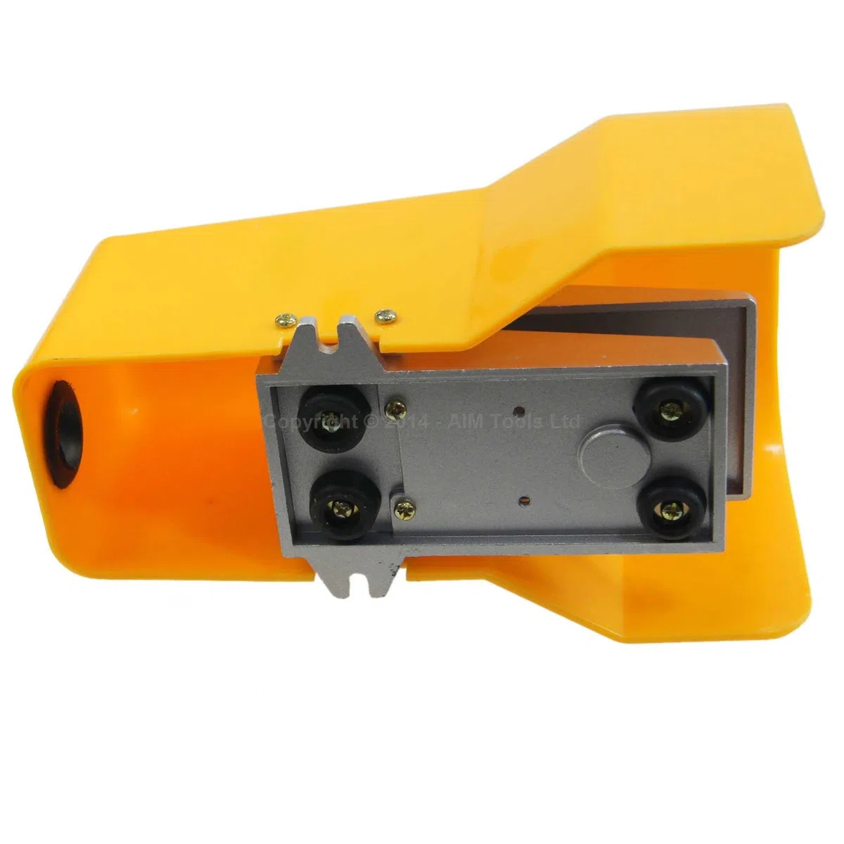 ORAZIO Válvula de Pedal Neumática, 5 Vías 2 Posiciones G1/4 Interruptor de Pie Control de Prensa de Pie Roscado, Almohadilla de Aire Interruptor de Pedal Momentáneo con Cubierta de Protección 214725