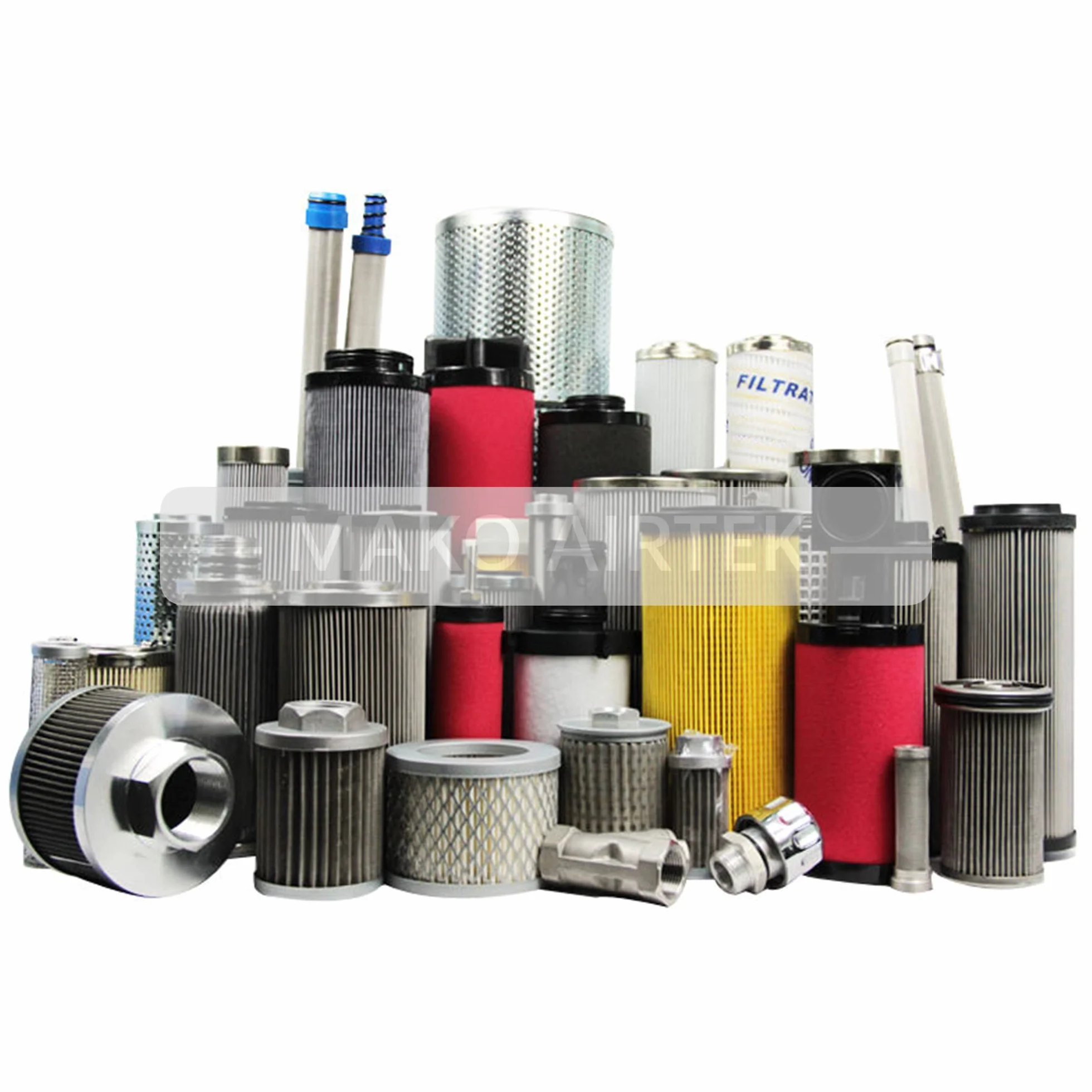 1 unidad de filtro de aire MAKO AIRTEK compatible con la bomba de vacío Becker (909510 90951000000)