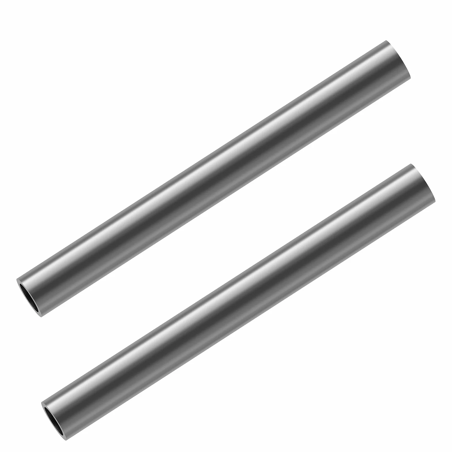 2 piezas Tubo de acero inoxidable 19mm OD,15mm ID, longitud de 300 mm para aplicaciones industriales automotrices