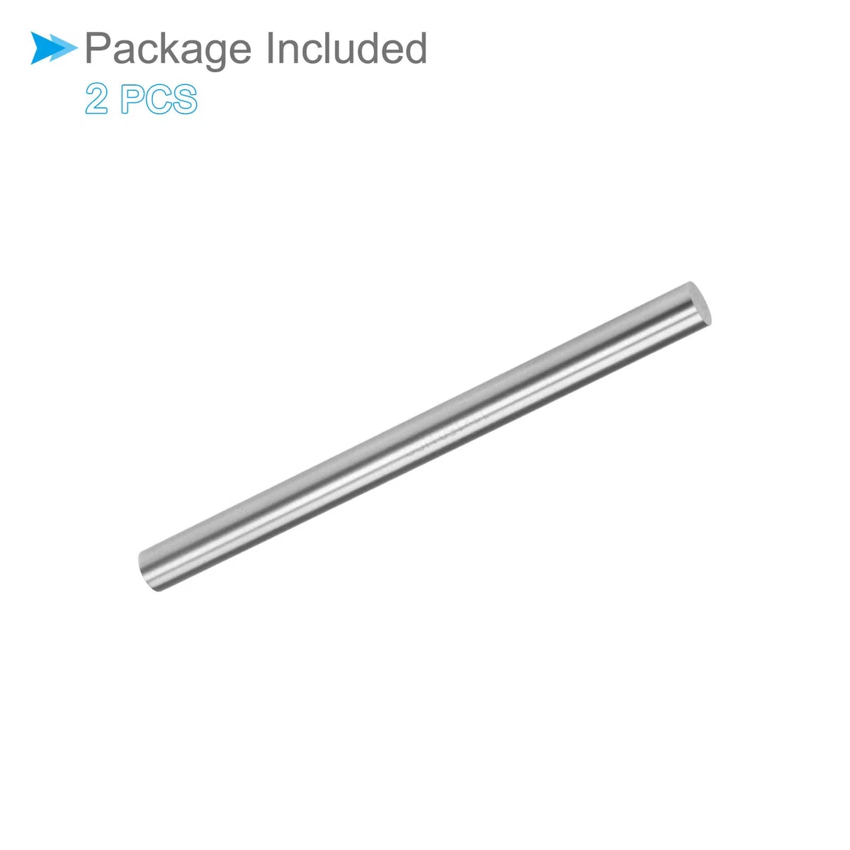 Varilla Redonda Acero 11 mm Diámetro Y 150 mm Longitud Barra Acero Rápido en Stock para Herramientas Bricolaje Y Artesanía para Taladros Tornos Y Máquinas Escariar 2 Uds