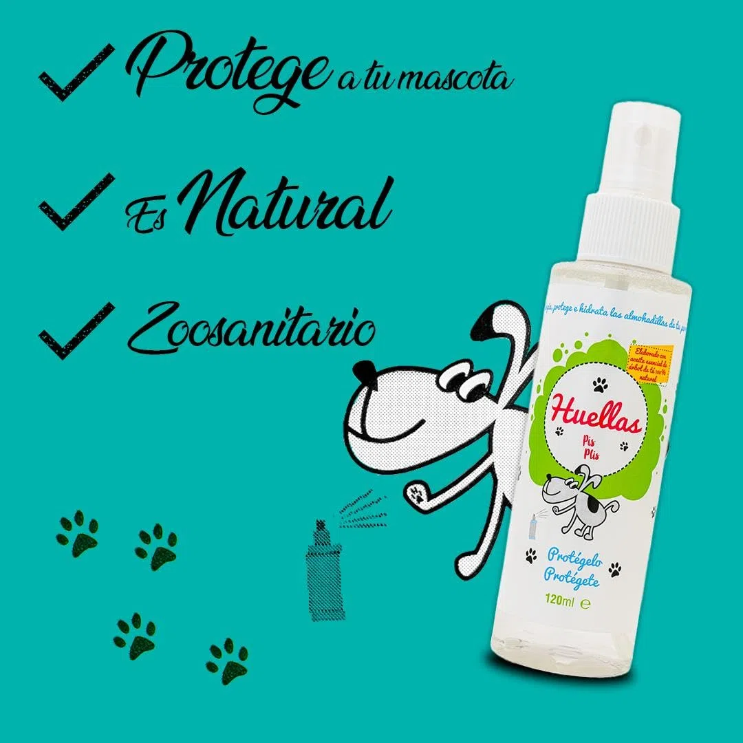 KIMIA - Pack Fregasuelos Profesional 5L + Spray Protector Huellas | Limpiasuelos Mascotas | Repelente Insectos | Friegasuelos Concentrado con Esencia de Arbol de Té | Especial Perros y Gatos