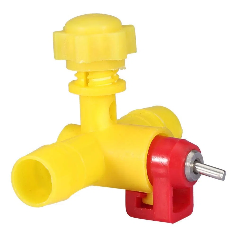 10 unids Pollo Alimentador automático de Niples de Agua Beber Pollo Pato Pájaro Nippler WatererDispenser de riego de Aves de Corral para Patos Gallina Pavos Gansos Codornices