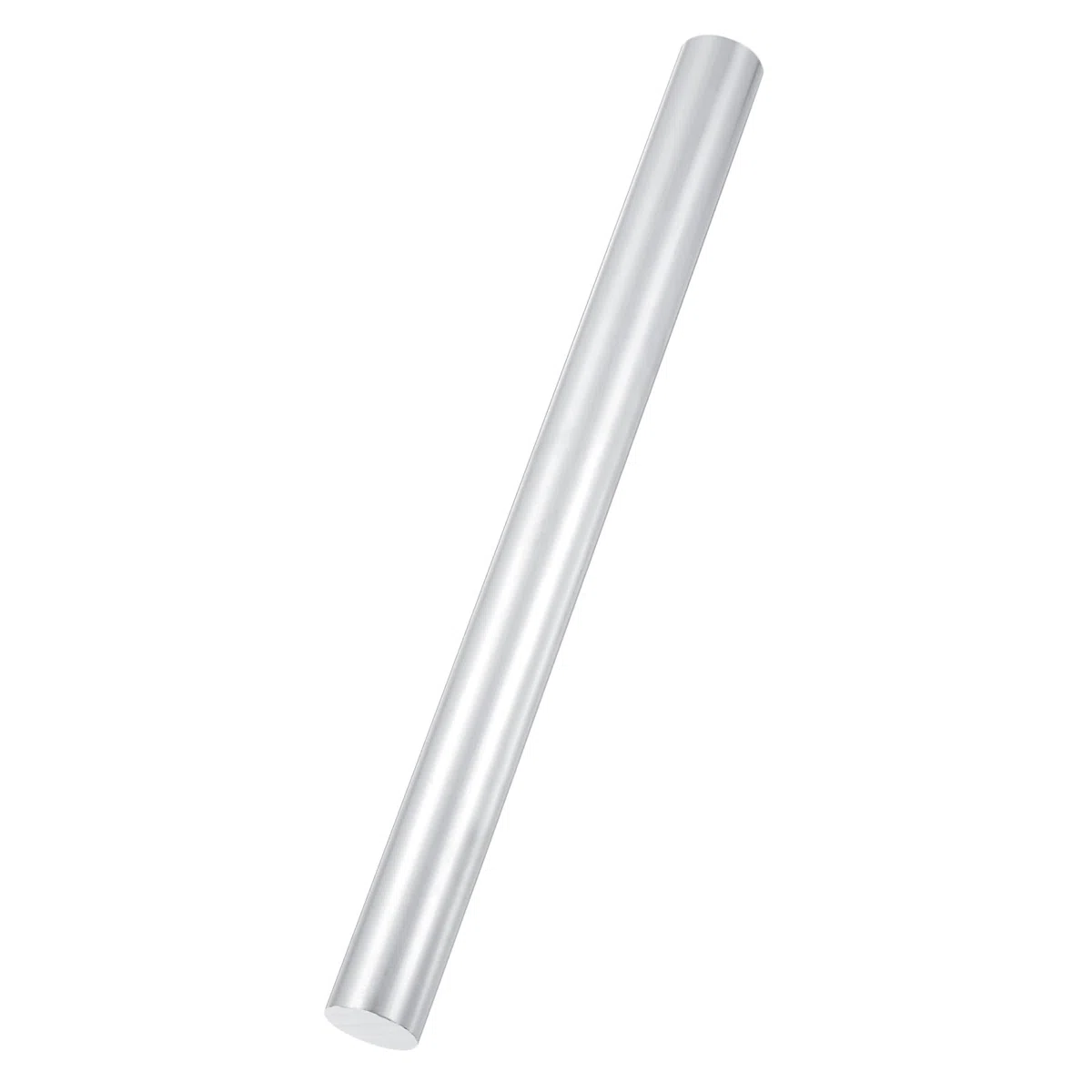 QUARKZMAN Barra Redonda De Aluminio 6061 Sólida De 1"(25mm) De Diámetro Y 10"(254mm) De Longitud Para Torneado Industrial Modelado Manualidades DIY Y Componentes Mecánicos Color Plateado