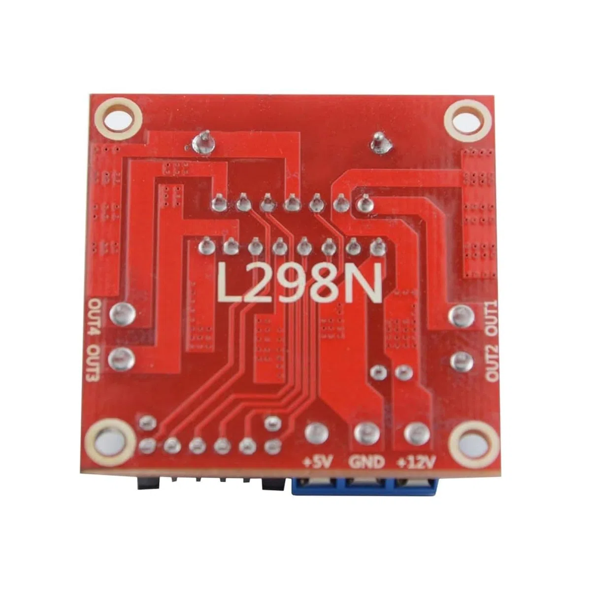 10 unidades L298N Motor Drive Controller Board Módulo Dual H puente DC módulo paso a paso para Arduino