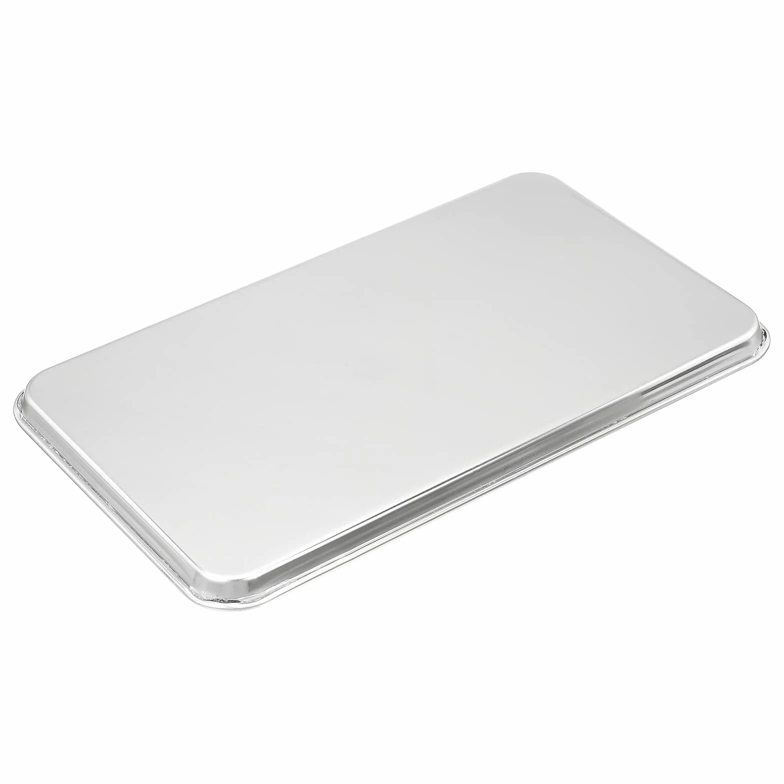 PATIKIL 430 Inoxidable Acero Bandeja, 26,5x15,5cm Rectangular Plano Tipo Laboratorio Instrumento Herramienta