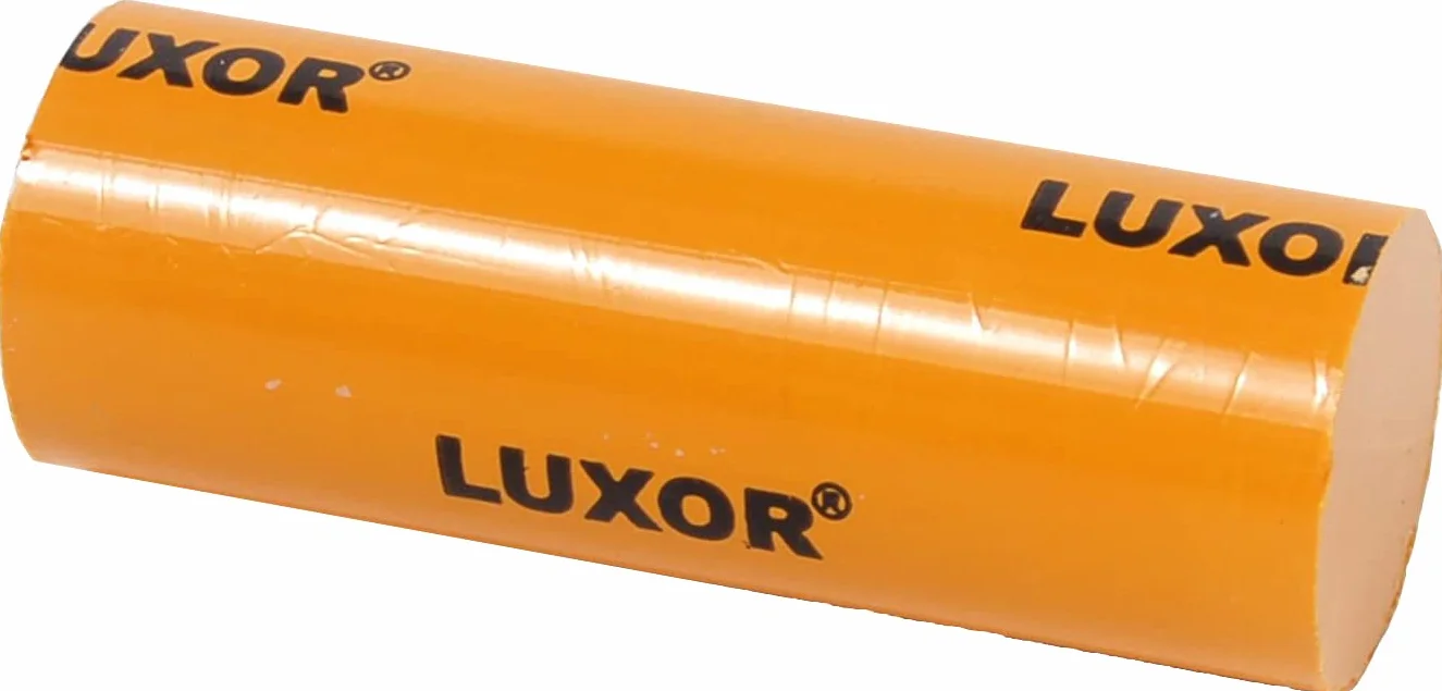 Pulido sólido LUXOR naranja – Pulido de alto brillo, super acabado para oro, plata, platino, bronce, latón, cobre, lacas, resinas, acero inoxidable – Ø30 x 80 mm