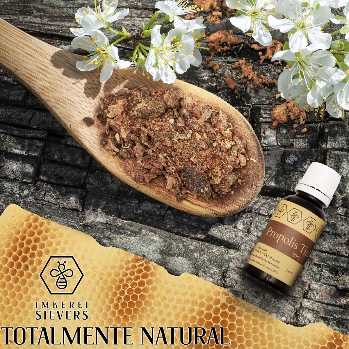 20ml NORDBIENCHEN Tintura de propóleo con 30% propóleo procedente directamente del apicultor