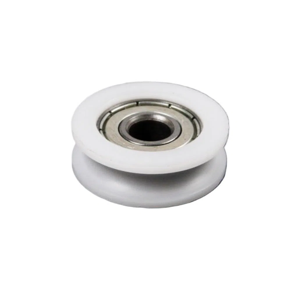 Genérico Polea de Nailon, Polea de Rodamiento de Pistas de U Ranura de Nailon, 8 * 30 * 10mm, 626zz (Tamaño : 12pcs)