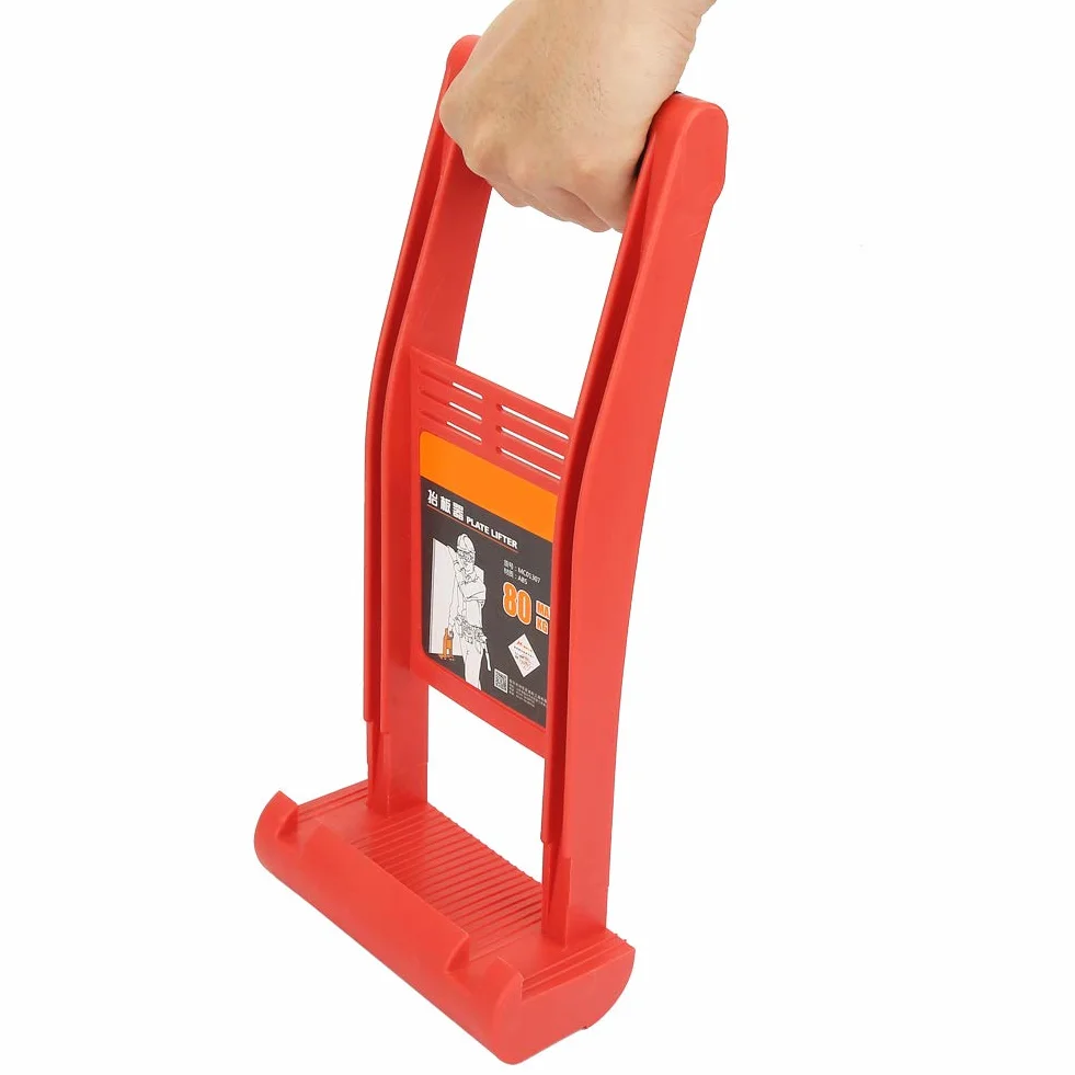 Portador de Paneles Elevador de Paneles ABS Placa Portadora de Tableros Cargador de Madera Contrachapada para Tableros de Yeso Pinza para de Yeso con Antideslizante para Trabajadores de la