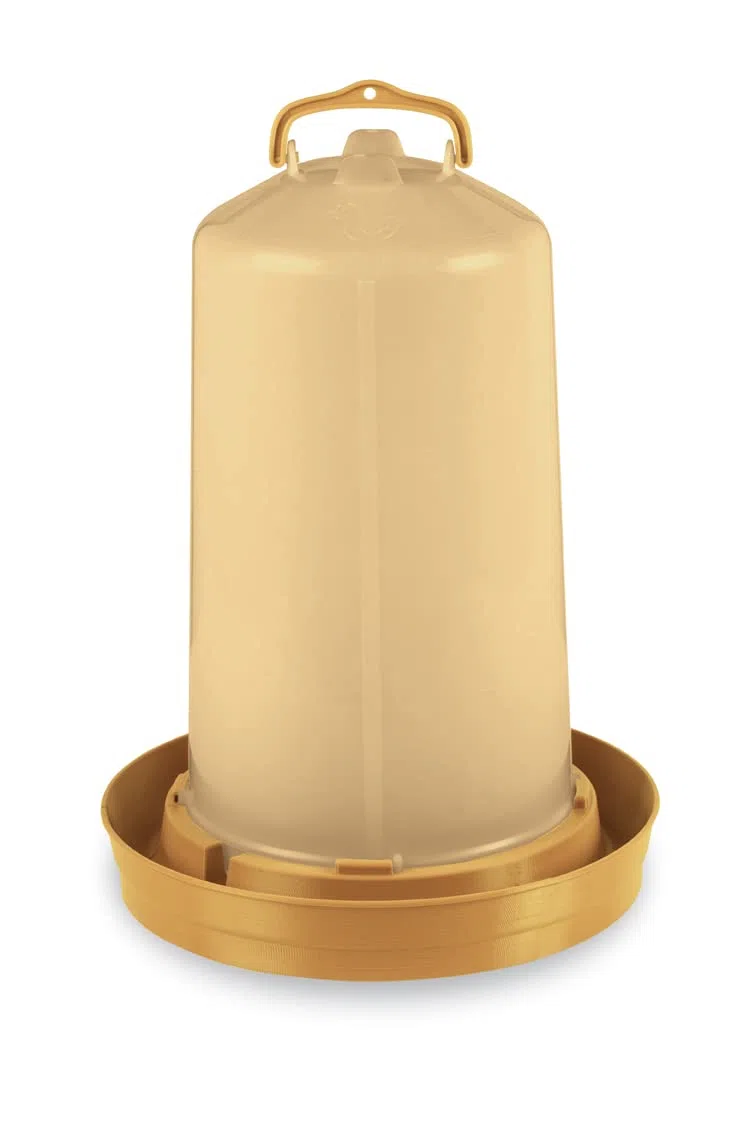 Bebedero Gallinas. Premium 12 litros Oro