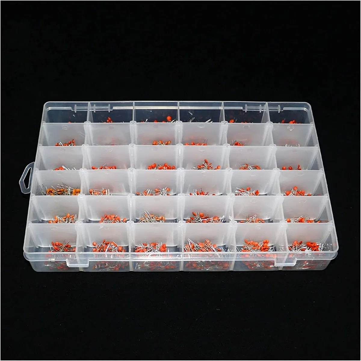Kit de condensadores de accesorios electrónicos 3600 unids/lote 1PF-100nF Kit surtido de condensadores de cerámica conjunto de condensadores
