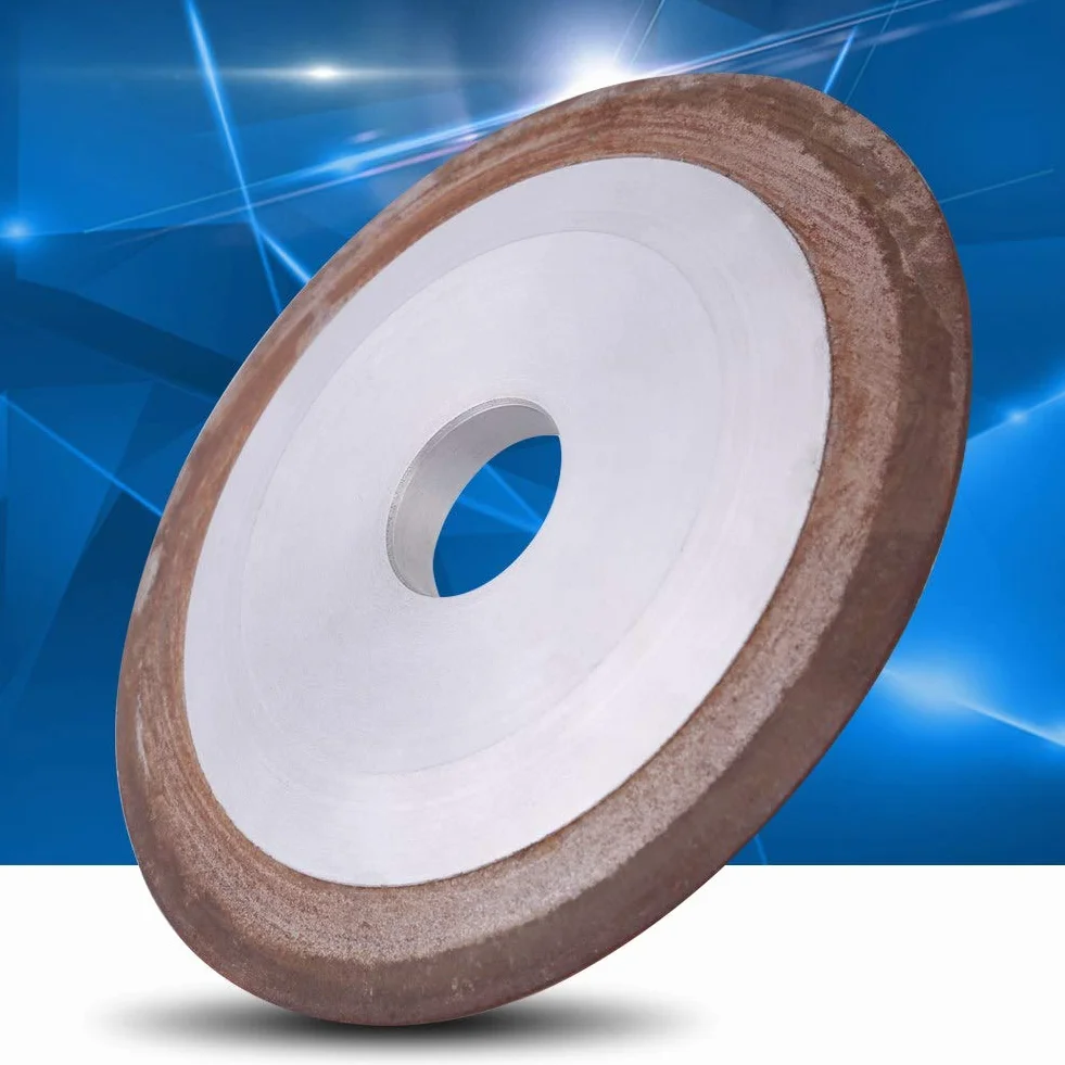 Muela Diamante, Rueda Pulidora Molienda de Resina 75% 100 mm Hoja de Molienda de Diamante para Metal de Carburo