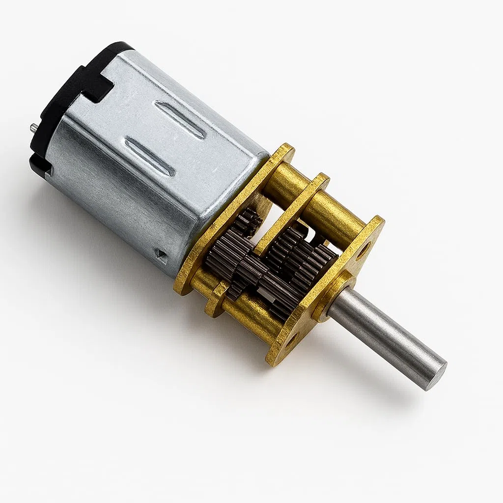 1x Mini Motor Eléctrico de Engranaje DC 6V 150RPM, GA12-N20, con Caja Reductora, Bajo Ruido, Componentes de Transmisión Mecánica, Motor de Reducción de Velocidad.