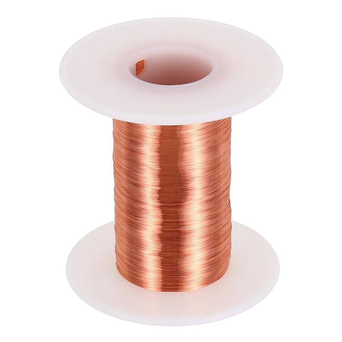 sourcing map Alambre magnético de 40 AWG, alambre de cobre esmaltado de calibre 40, alambre de bobina magnética de 2 onzas para transformador, motor, eléctrico, 155C (311F)