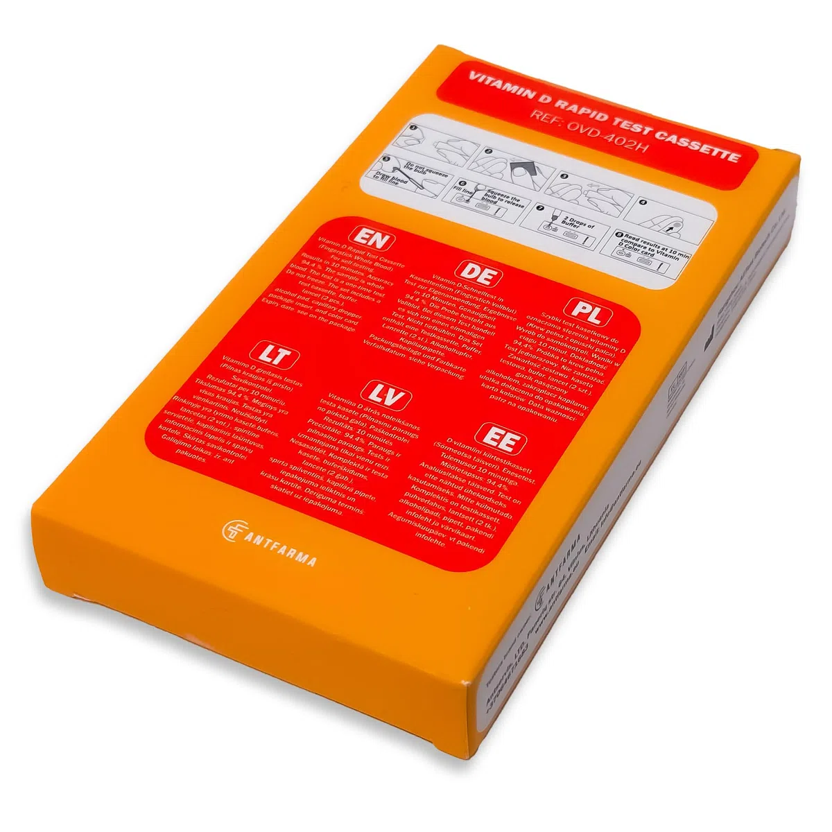 Prueba de vitamina D - Test de vitamina D para controles de salud regulares [MO] - Salud y cuidado personal
