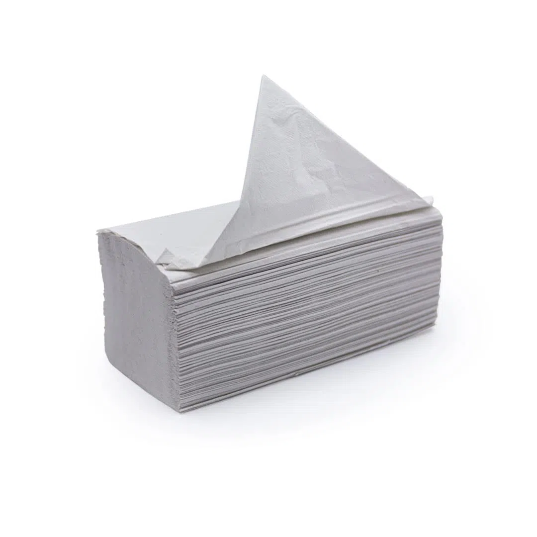 Toalla Secamanos Papel zig zag laminadas SUMICEL, Caja de 3000 unidades