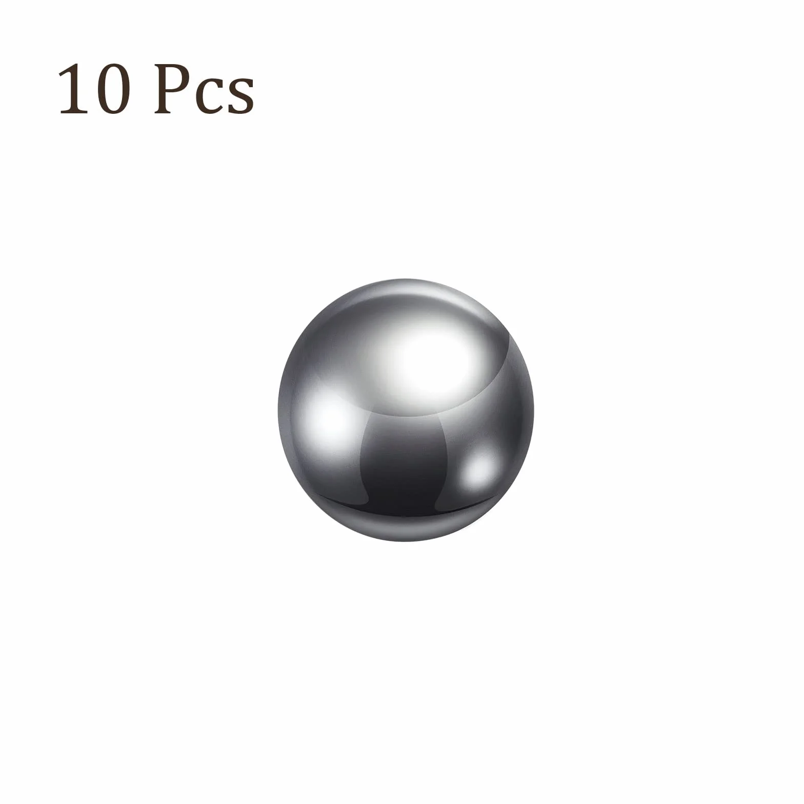 10uds Precisión Bolas - [20mm] Carbono Acero para Rodamientos Válvulas Uso, Sólido