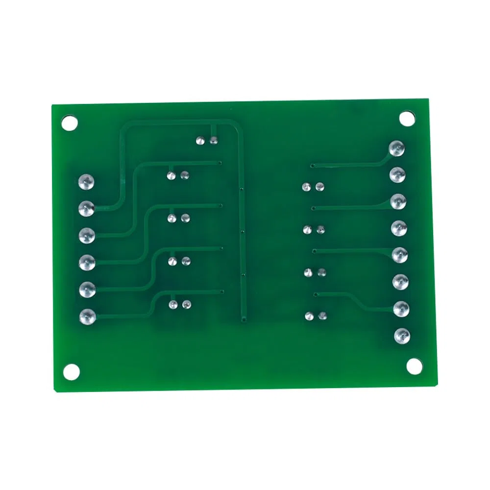 Aislador Optoacoplador de 4 bits, 3.3V a 24V PLC Señal Nivel Voltaje Convertidor Placa Módulo