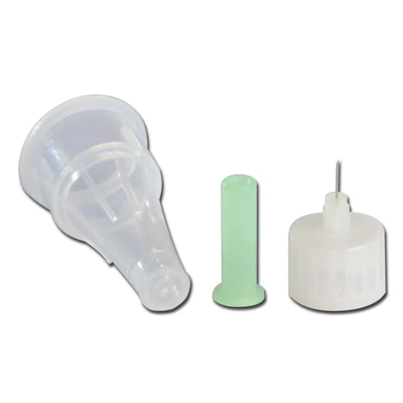Bio dispositivo estéril desechable para pluma (32G x 4 mm) paquete de 100 unidades
