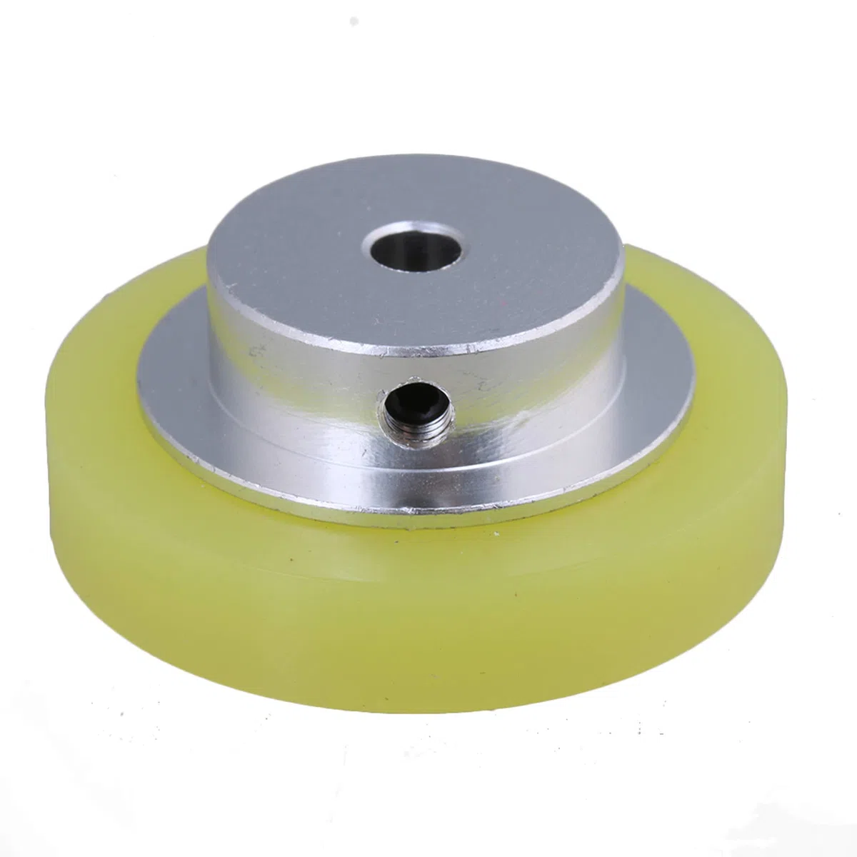 Yibuy Rueda de codificador de silicona de aluminio para codificador giratorio 50x6mm
