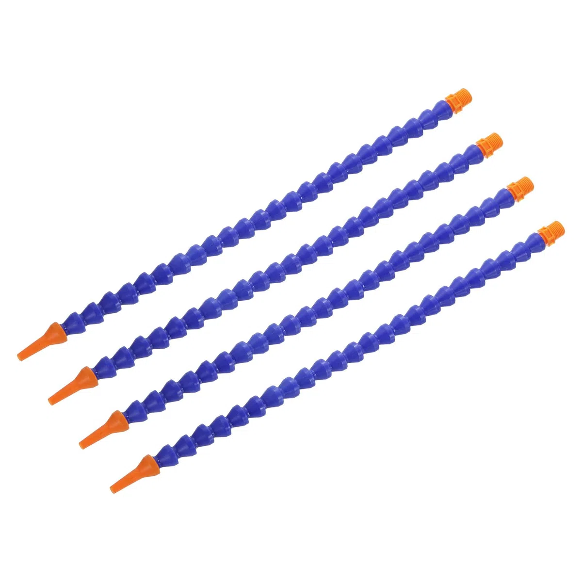 QUARKZMAN 4Pcs Manguera Flexible De Refrigeración De Agua Y Aceite Con Roscado G1/4", 400mm Boquilla Redonda Ajustable De Plástico Con Tubo Interno Para Torno CNC