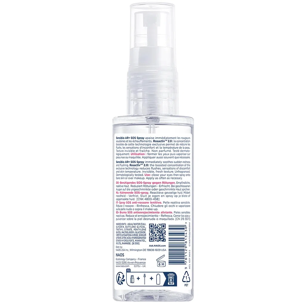 Bioderma Sensibio - AR+ SOS Spray Viso Rinfrescante e Lenitivo, 70ml