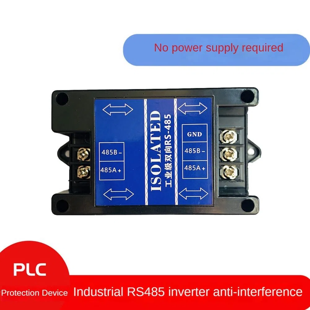 RS485 - Dispositivo antiinterferencias, filtro pasivo 485, protección de datos RS485, aislador de datos de comunicación RS485, fácil instalación, fácil de usar
