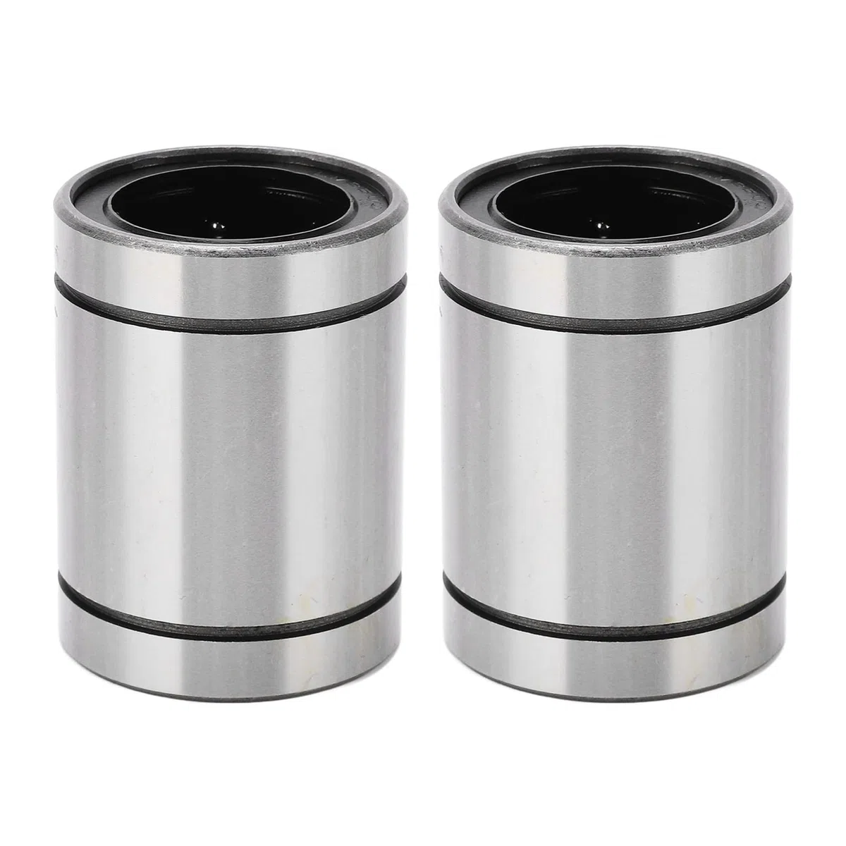 Rodamientos de bolas lineales LM35UU, 2 uds., 35mm ID 52mm OD 70mm de ancho, buje de rodamiento de bolas de eje de movimiento lineal para máquina CNC de impresora 3D