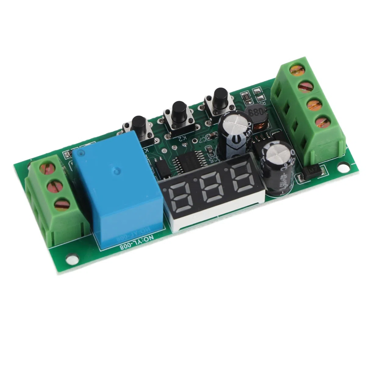 KIMISS Módulo de relé de Detección de Corriente de 4-20 MA DC12 V con Pantalla Digital - Monit de Precisión para Aplicaciones Industriales