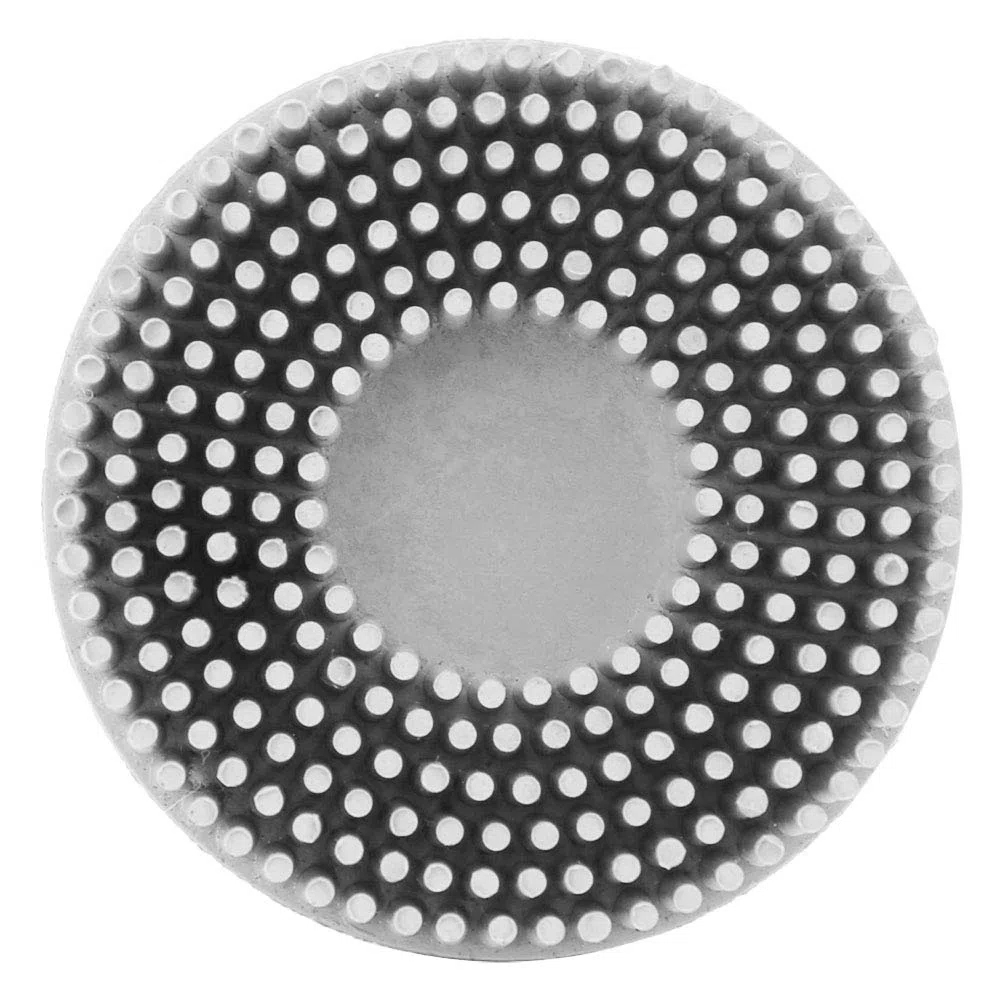Cepillo de Taladro de Esmeril de Goma, Caucho Roloc, Soporte de Roloc de 3 M, Cepillo de Disco de Taladro Eléctrico de 2 Pulgadas, Cepillo Abrasivo de Goma de Esmeril, Cepillo de (Blanco)