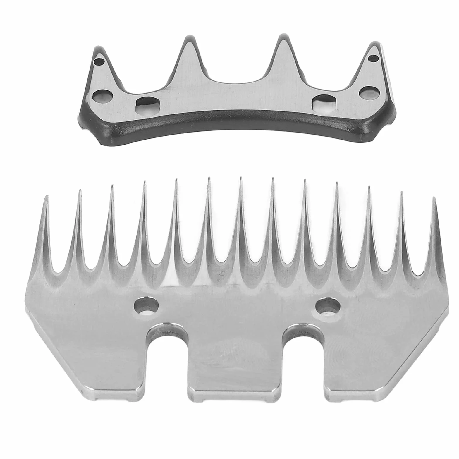 Cuchillas de Tijeras para Ovejas, 13 Dientes, Acero Inoxidable, Cuchilla Recta de Repuesto para Cortador de Lana Eléctrico