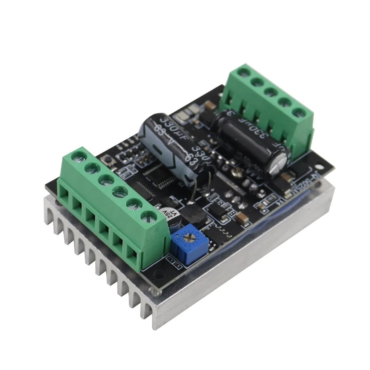 BLDC - Controlador de Motor trifásico sin escobillas, Control PLC y PWM, con protección contra sobrecorriente (Valor máximo de 500 W, 6-60 V, 16 A/20 A)