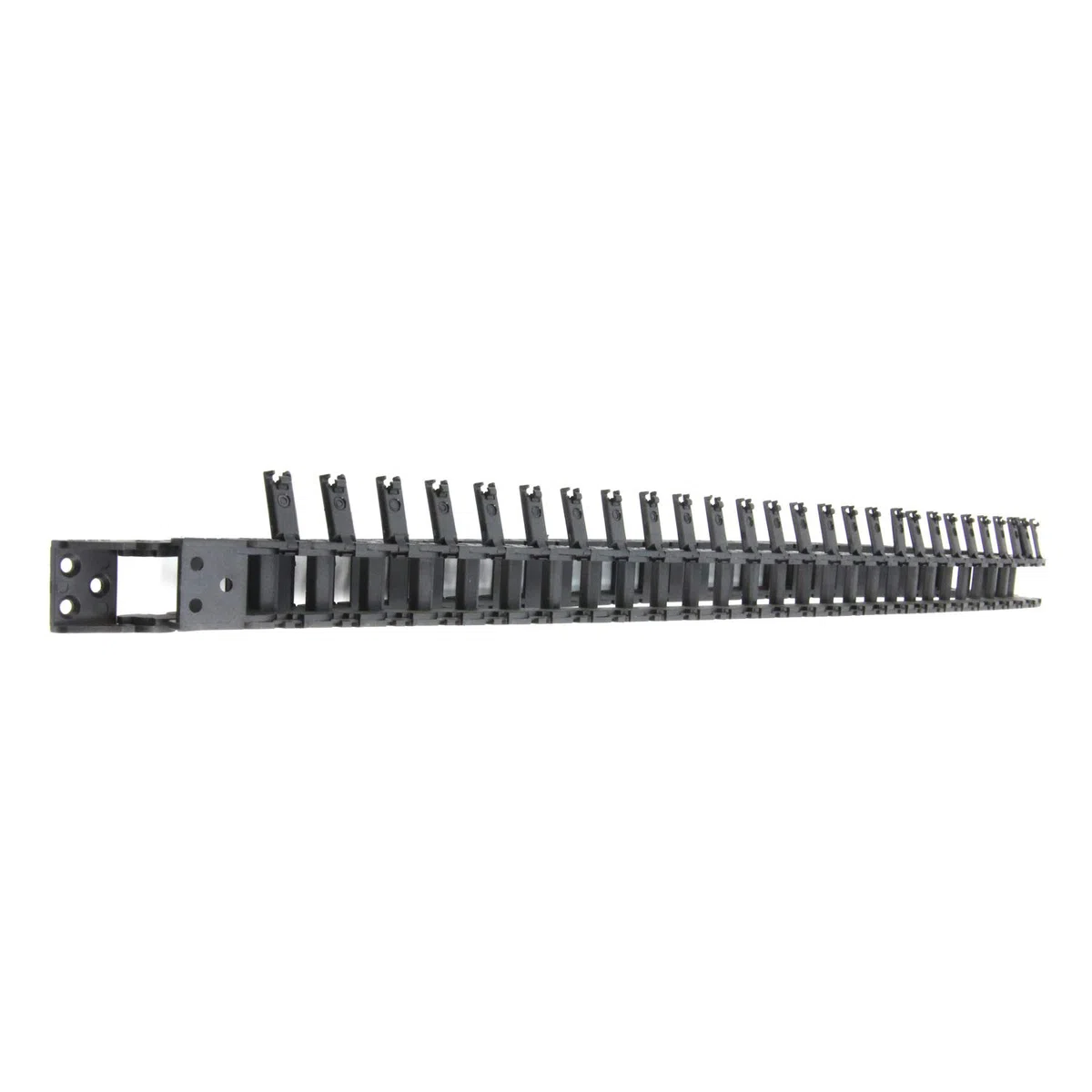 Cable de cadena de arrastre de 1metro y 39.4pulgadas, cable de cadena R18 de tipo abierto de 10x15mm, cable para impresora 3D y máquinas CNC(10x15mm exterior abierto)