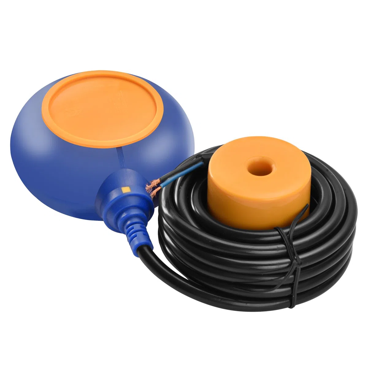 Heschen Interruptor flotante redondo, cable de 4 m, controlador de nivel de agua para tanque de agua, bomba de sumidero