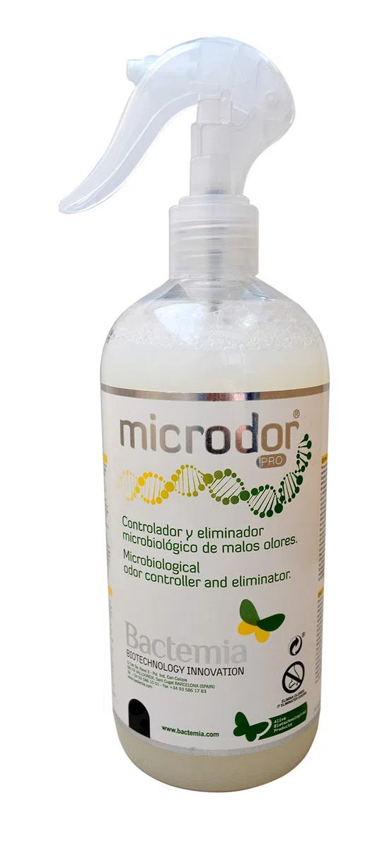 Microdor Pro Eliminador y Neutralizador de Malos Olores de Cualquier Origen, Producto Microbiológico - 1L
