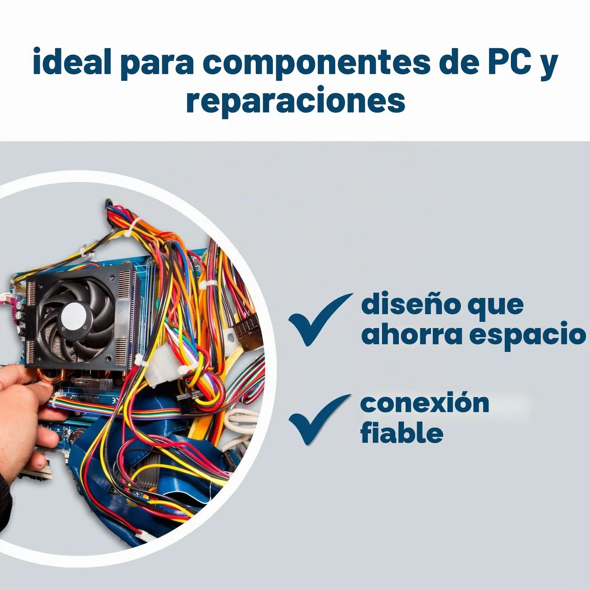 Molex Mini-Fit Jr. Juego de conectores de 10 pines para componentes de PC Kali-2410 I, calidad industrial del distribuidor alemán