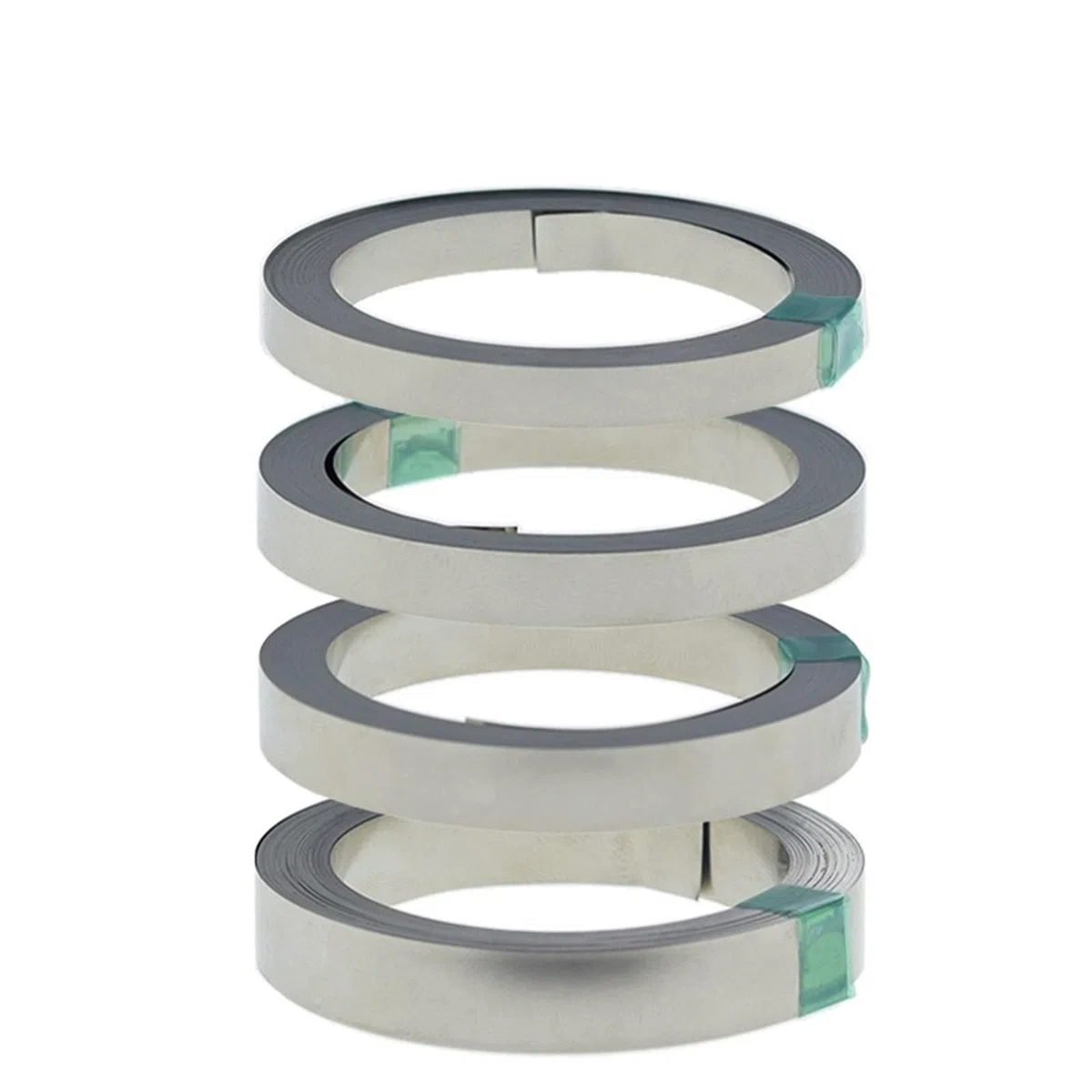 Tira de acero niquelado, Tira de níquel de 10 m con anchos de 3 mm a 10 mm(10mm)
