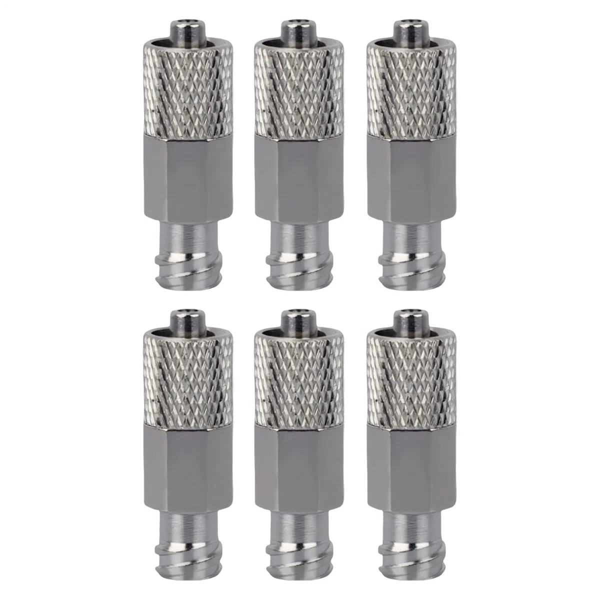 Luer Fitting, conector Luer Lock de acero inoxidable, extensores de conexión de metal de sellado a prueba de fugas para laboratorio industrial agrícola automotriz