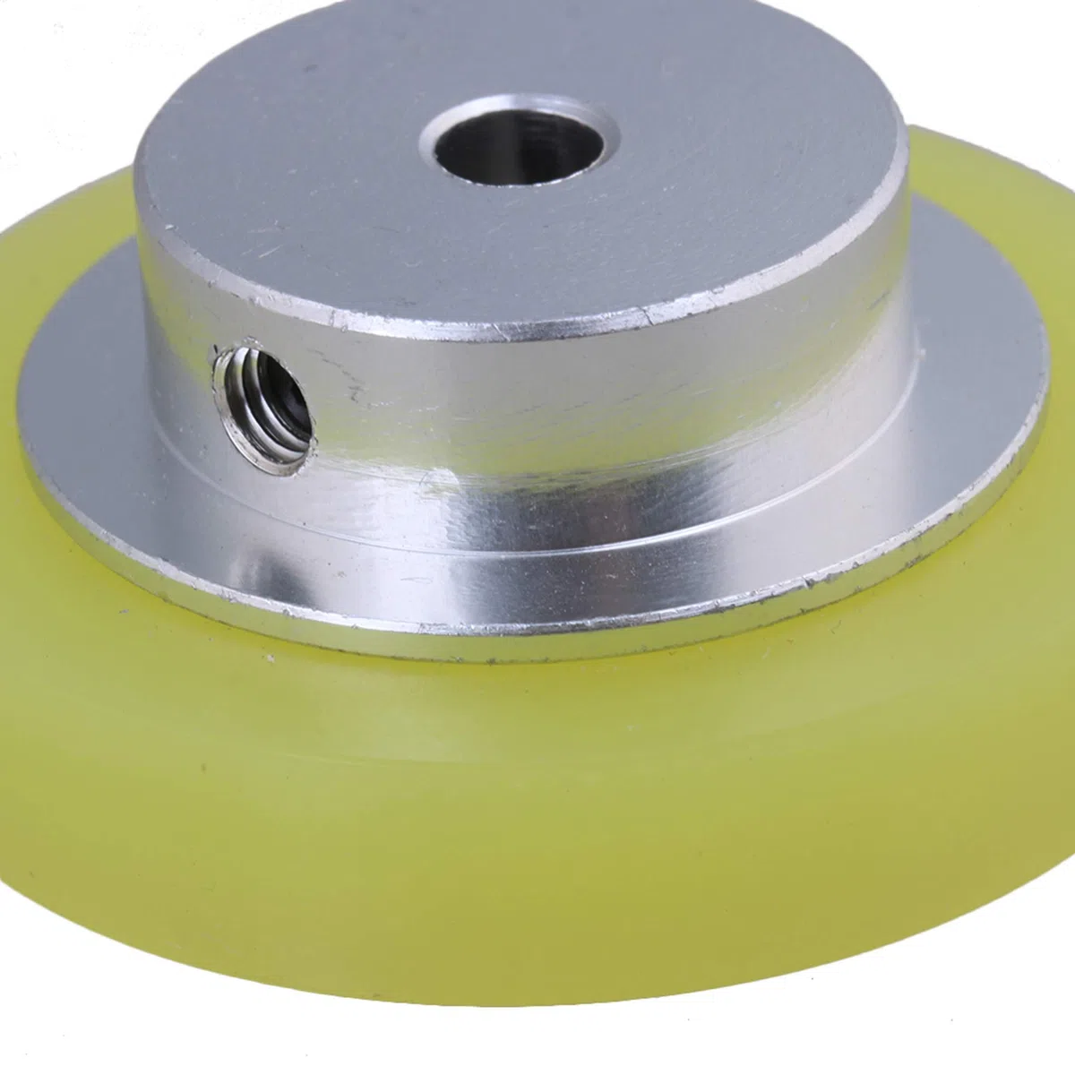 Yibuy Rueda de codificador de silicona de aluminio para codificador giratorio 50x6mm