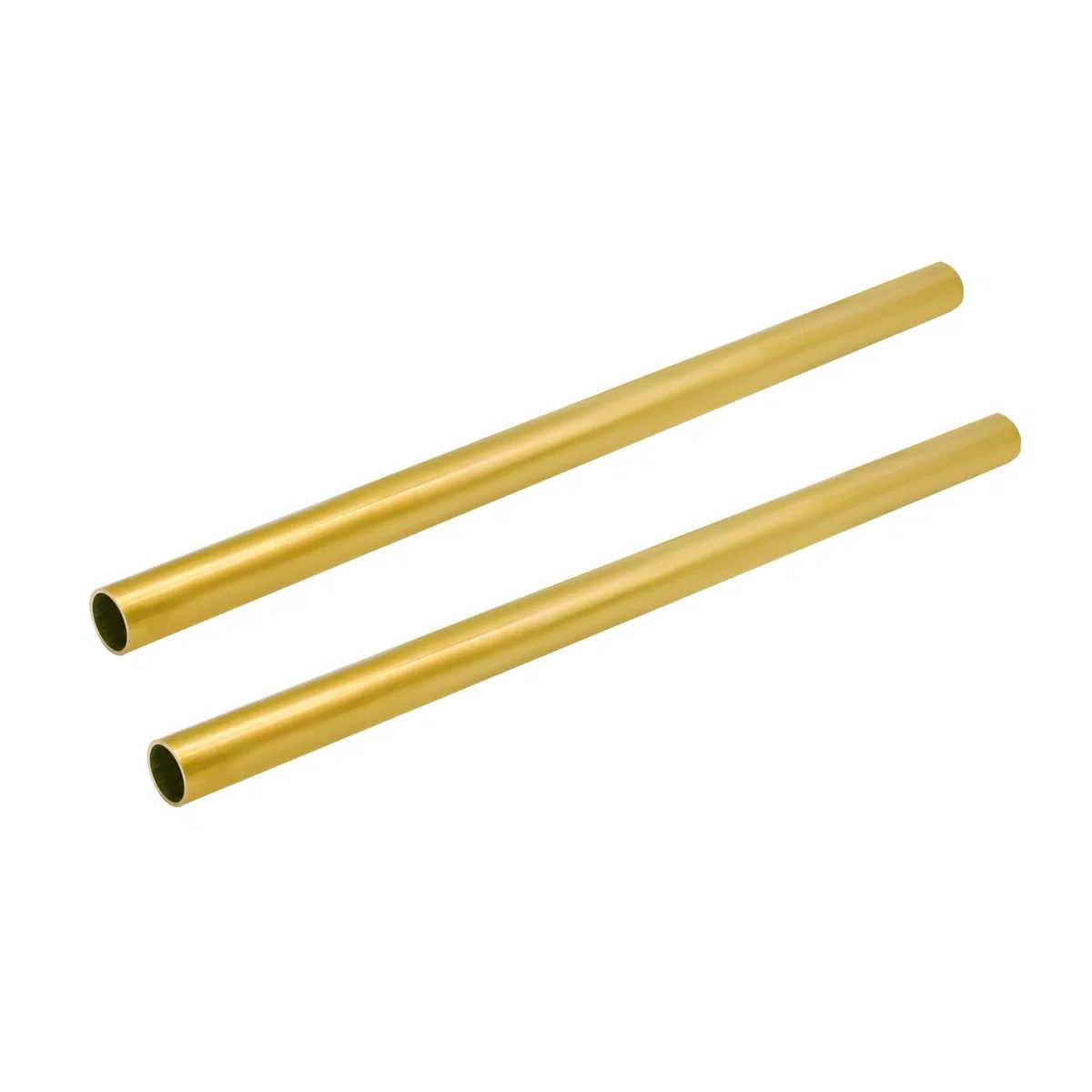 2 Piezas de Tubo Redondo de latón de 500 mm de Longitud OD 3 mm, 3,5 mm, Tubo de latón de 4 mm para Manualidades de Bricolaje,3mm*0.5mm