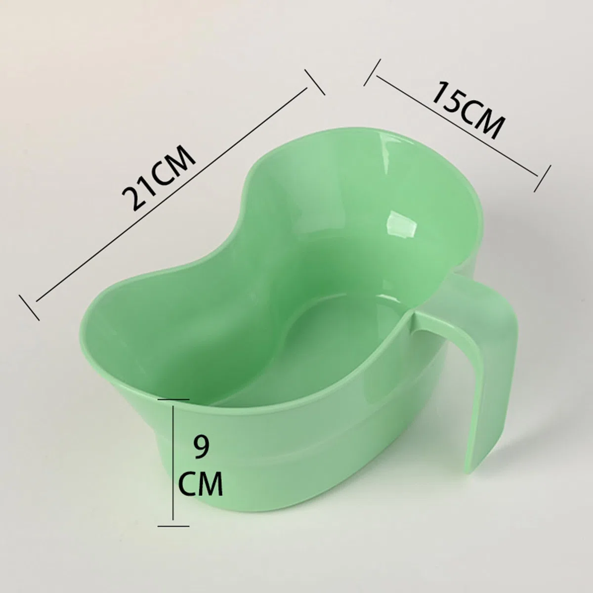 Cepillar los Dientes del Lavabo del Enjuague bucal del Paciente, el Lavabo del Cepillo de Dientes para Ancianos, Taza de Enjuague bucal de la Cama, Las bandejas de Emesis dentales de plástico