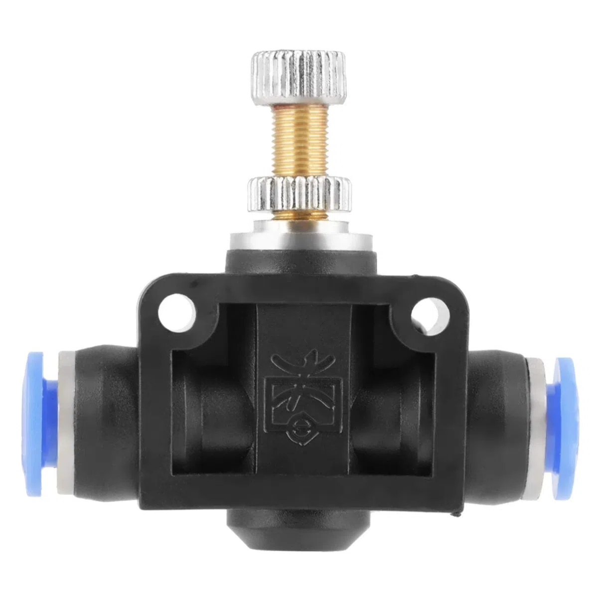 Akozon Controlador De Velocidad De Aire, Válvula De Flujo Neumático 6mm, Conector Rápido, Regulador De Aire, Adecuado Para Herramientas Neumáticas Y Equipos De Automatización