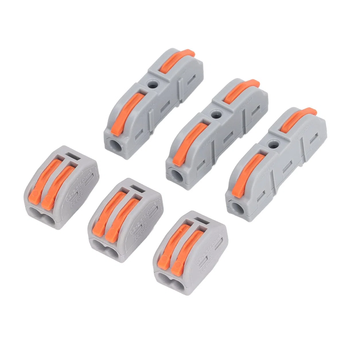 Conectores De Tuerca De Alambre De Palanca De 36 Piezas, Conector De Cable Rápido Conector De Cable De Empalme De Palanca De Empuje Bloque De Terminales De Cableado Eléctrico para Cableado