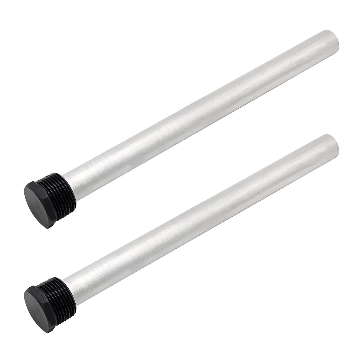 Varilla de ánodo NPT de 9.25 x 3/4 pulgadas para tanque calentador de agua de caravana, barra de ánodo compatible con calentador de agua Suburban y Mor-Flo Camper, hecho de magnesio