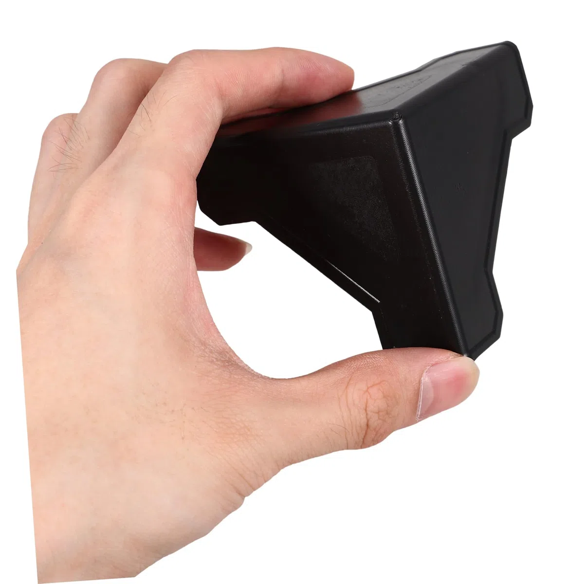 Angoily Esquineras para Muebles de Plástico Negro, 100 Piezas para Proteger Esquinas y Evitar Daños en Embalaje y Mudanzas