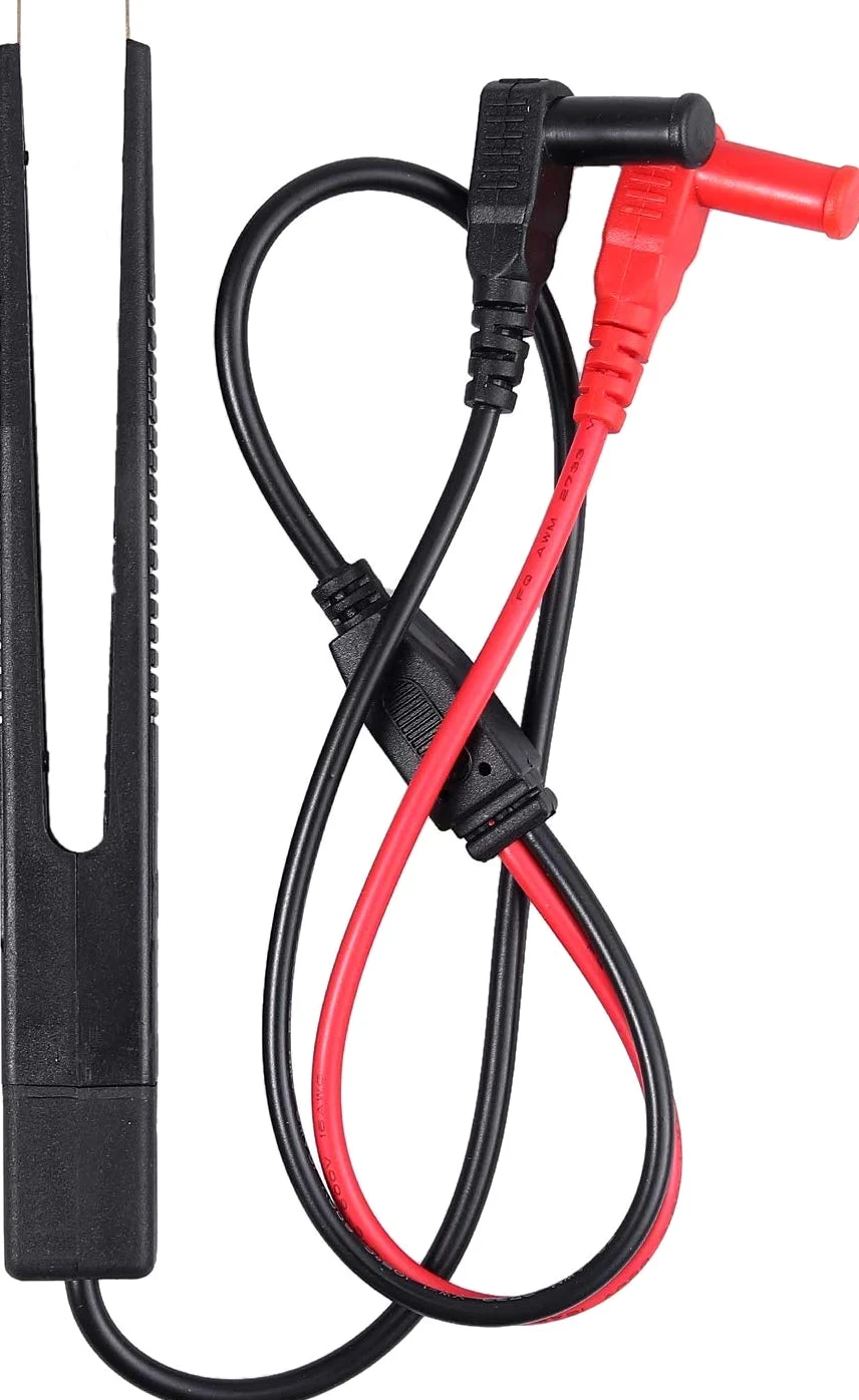 DollaTek Kit de Cables de Prueba Multímetro eléctrico 21 en 1 Cable de Prueba con Pinzas de cocodrilo Sonda de Prueba Cable multímetro de Enchufe Tipo Banana para probadores de Voltaje