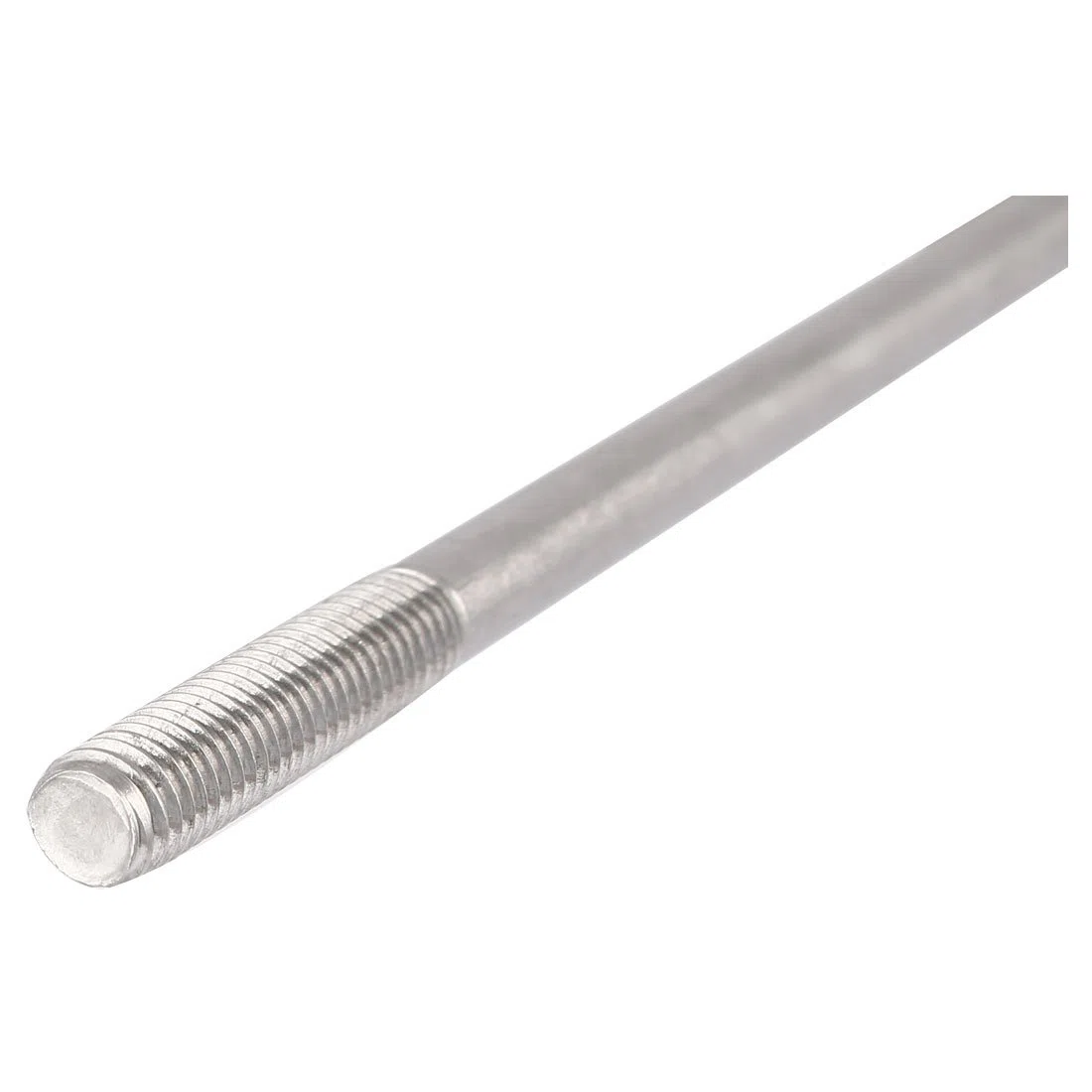 sourcing map M8 x 160mm Apretado Ajustable Empuje Varilla Doble Extremo Rosca Perno Tornillo Perno 5 Piezas