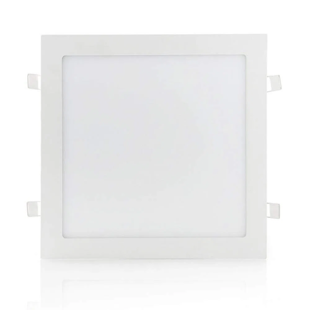Placa LED 25W 2500Lm 6000ºK Cuadrada 40.000H [HO-RDP-25W-CW] | Greenice
